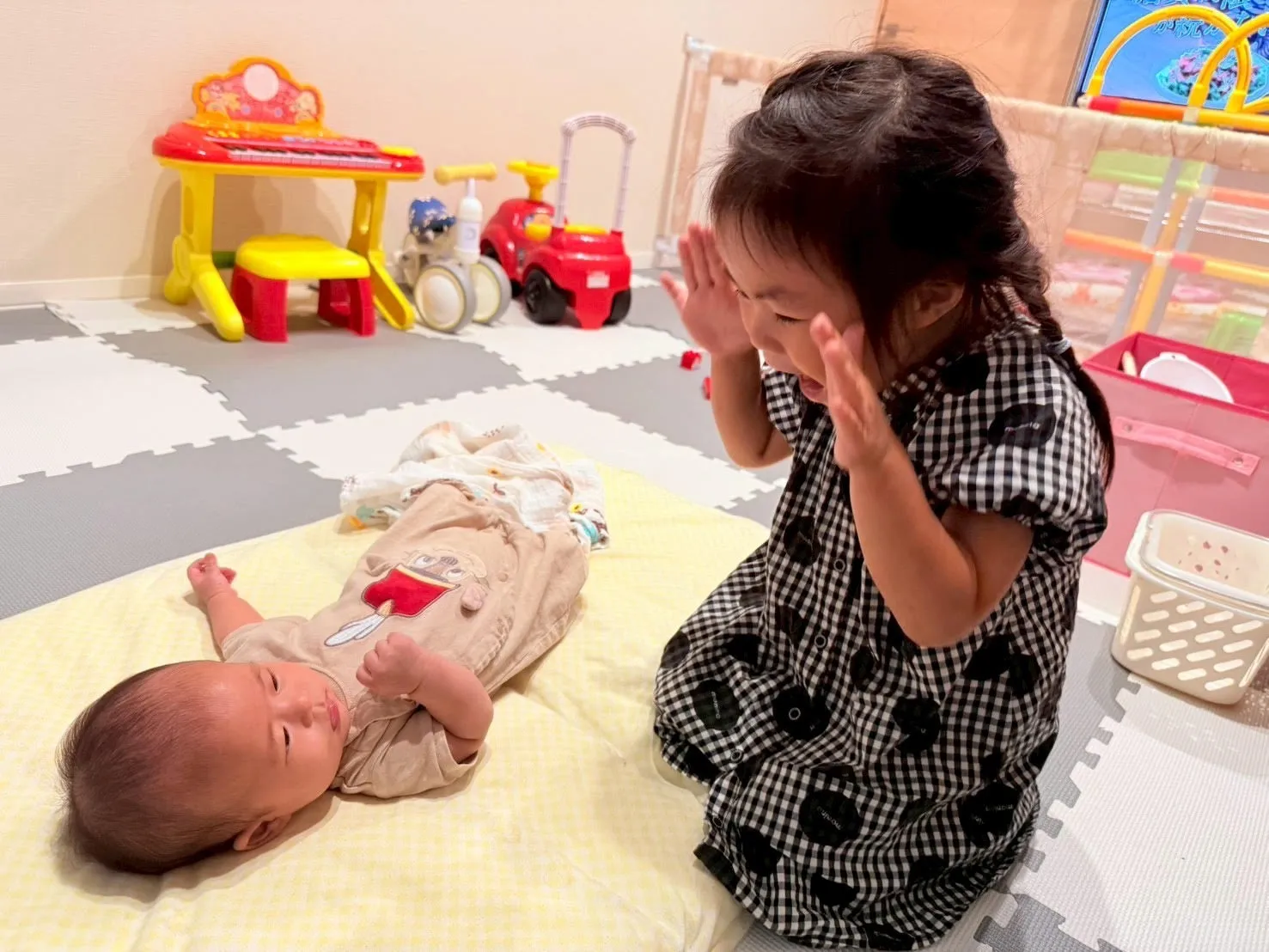 【託児所】元気な子供たち